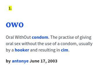 OWO - Oral without condom Whore Dalkey